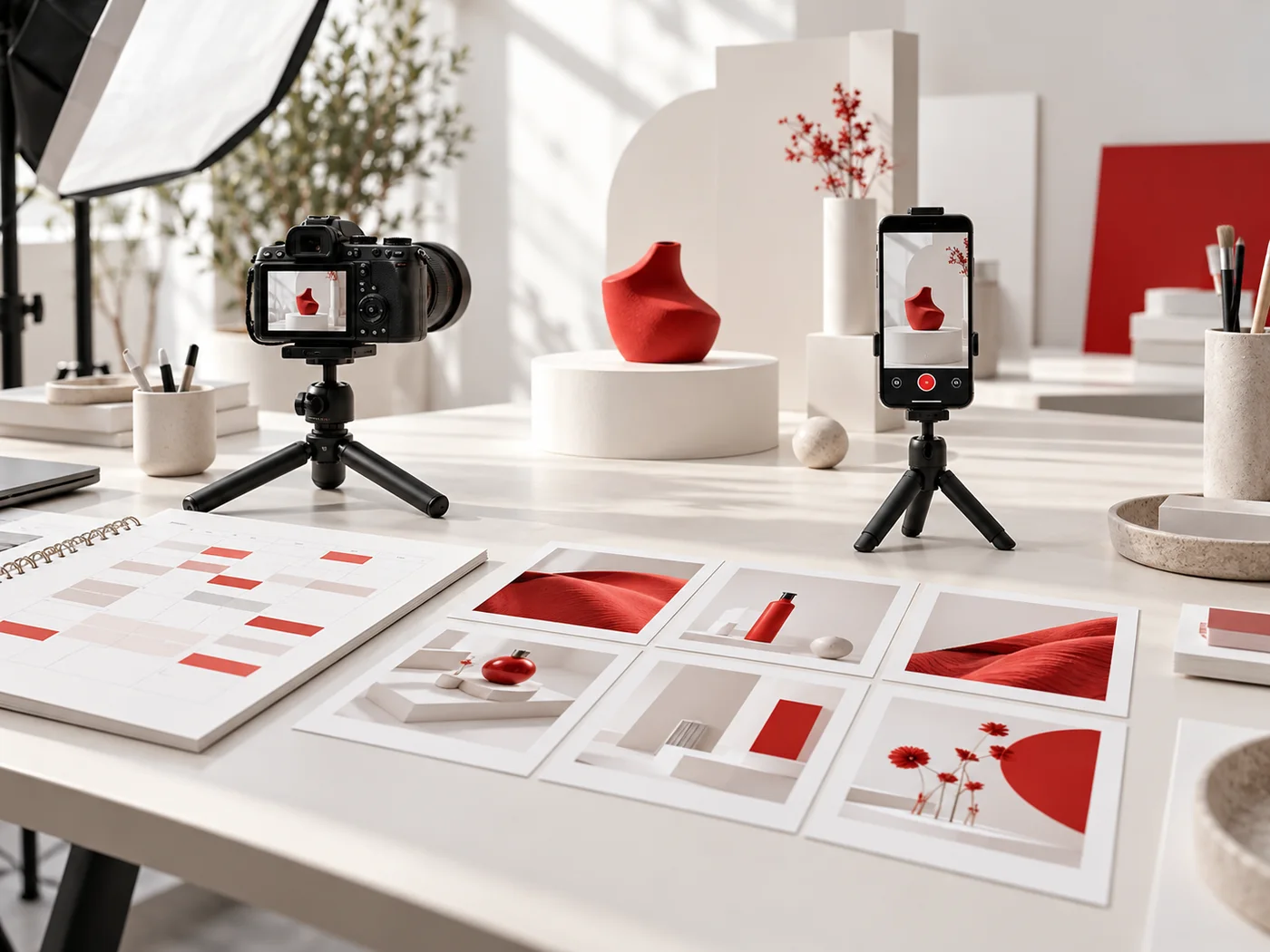 Estudio de producción de fotografía, video y contenido para redes sociales
